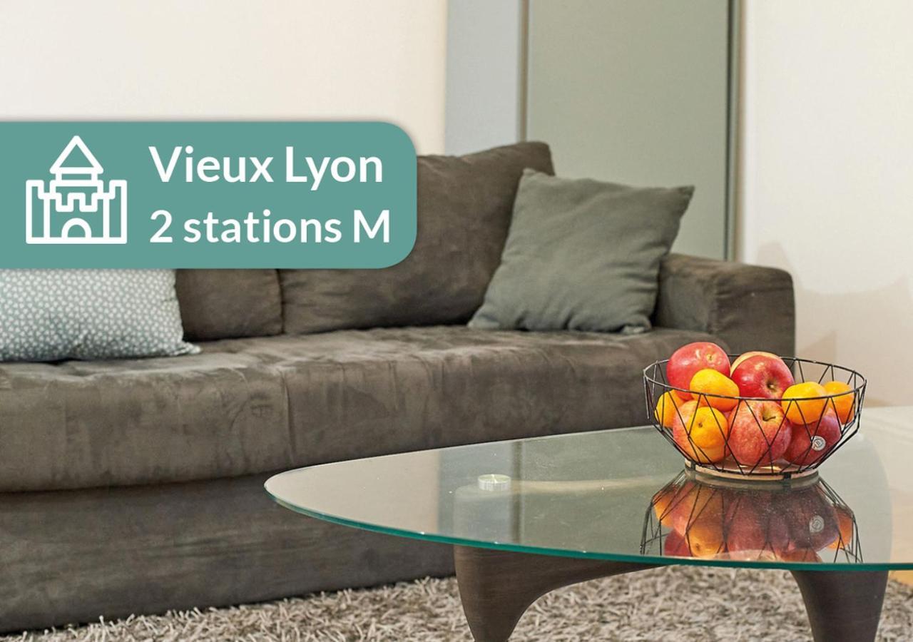 Cosy Appartement Lyon Valmy - Parking Exterior foto